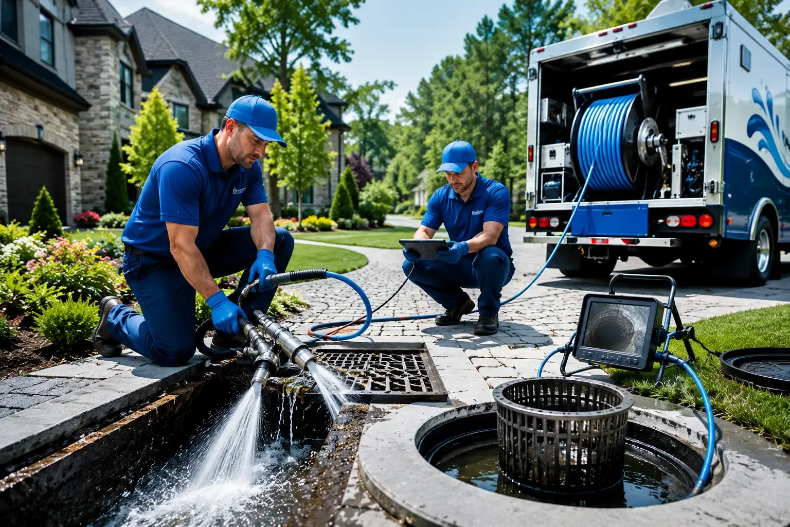 Local outdoor drain cleaning professionals in Burghill, OH